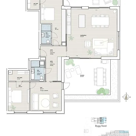 Family-friendly Luxury Penthhouse With Three Bedrooms アパート